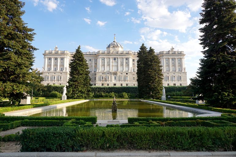 Palacio Real y Jardines de Sabatini