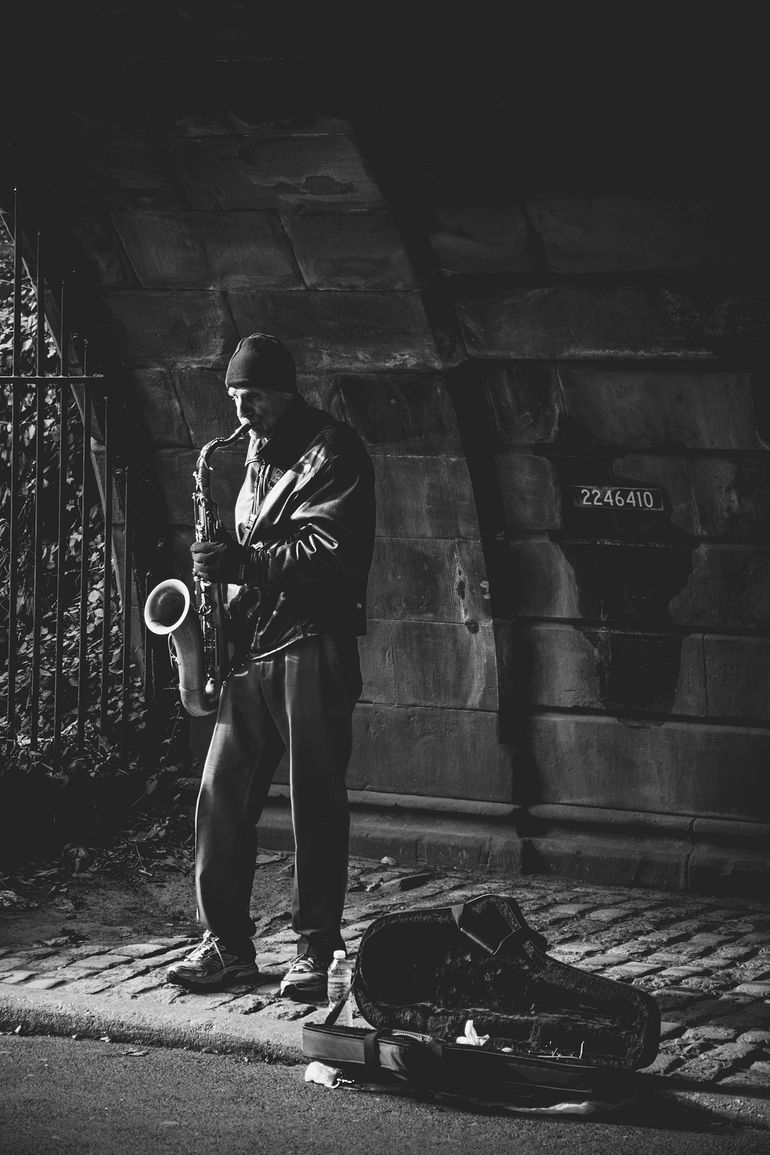 Street Saxophone Player
